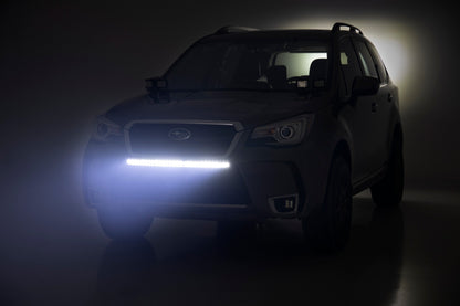 LED Light Kit | Bumper Mount | 30" Chrome Single Row | Subaru Forester (14-18)