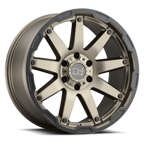 BROCN 17X9.5 6X5.5 M-BRNZ-BLK-LP 12MM