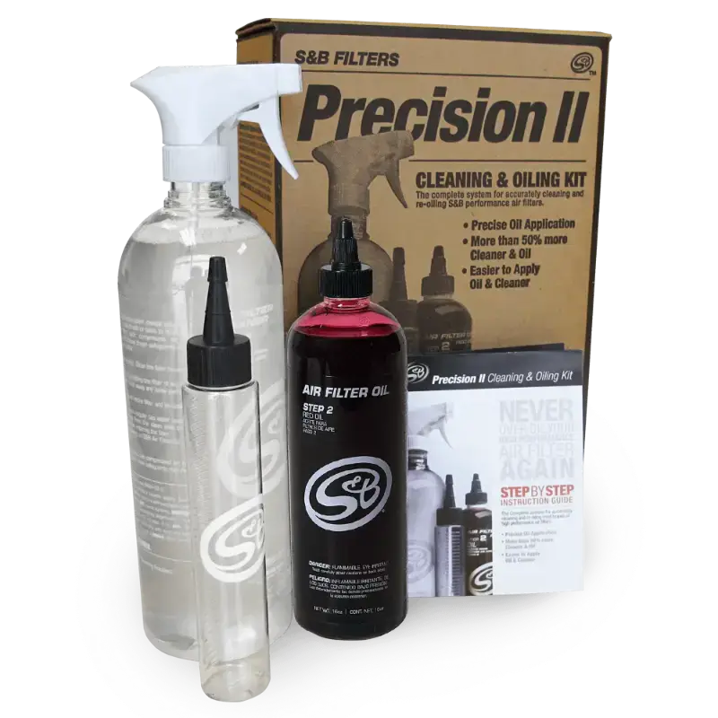 Precision II: Cleaning & Oil Kit (Red Oil)