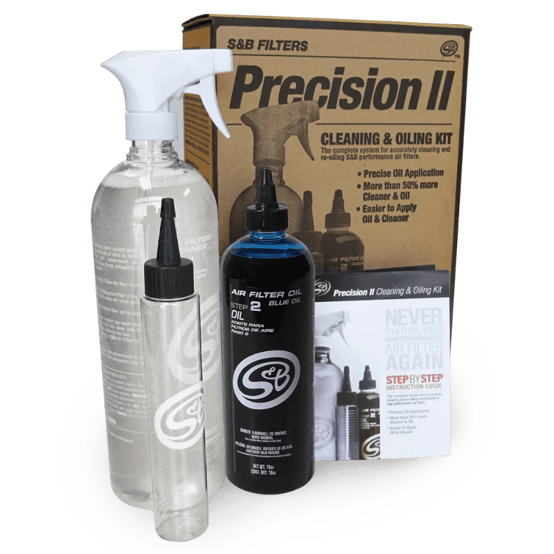 Precision II: Cleaning & Oil Kit (Red Oil)