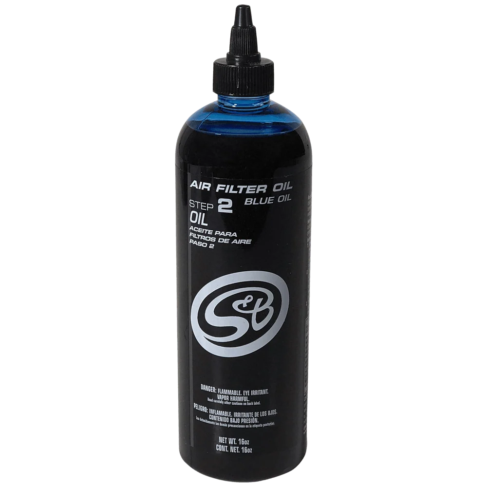 16 oz. Bottle of Air Filter Oil - Blue