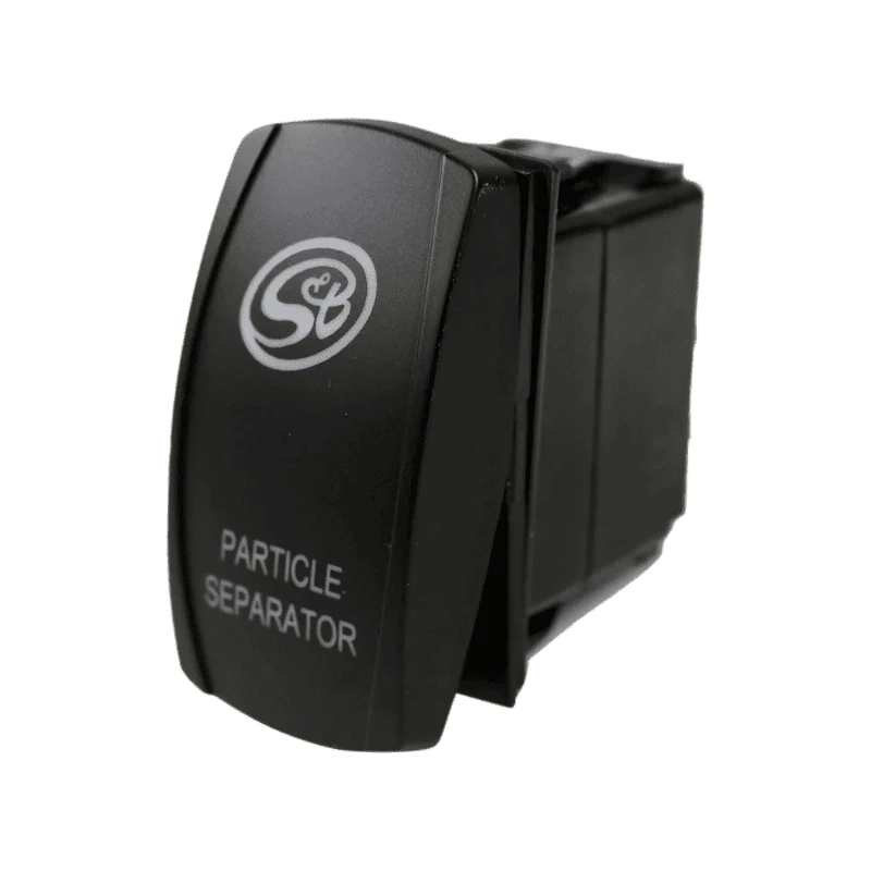 LED Rocker Switch w/ S&B Logo for Particle Separator