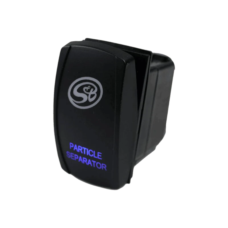 LED Rocker Switch w/ S&B Logo for Particle Separator
