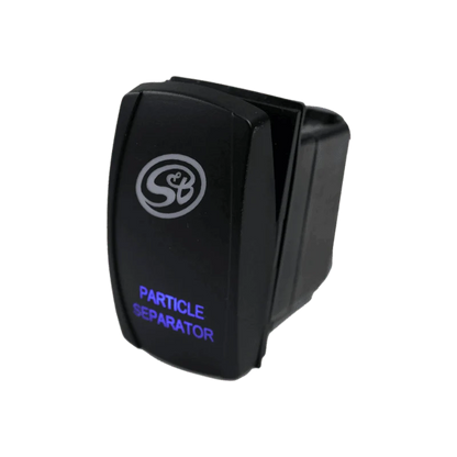 LED Rocker Switch w/ S&B Logo for Particle Separator