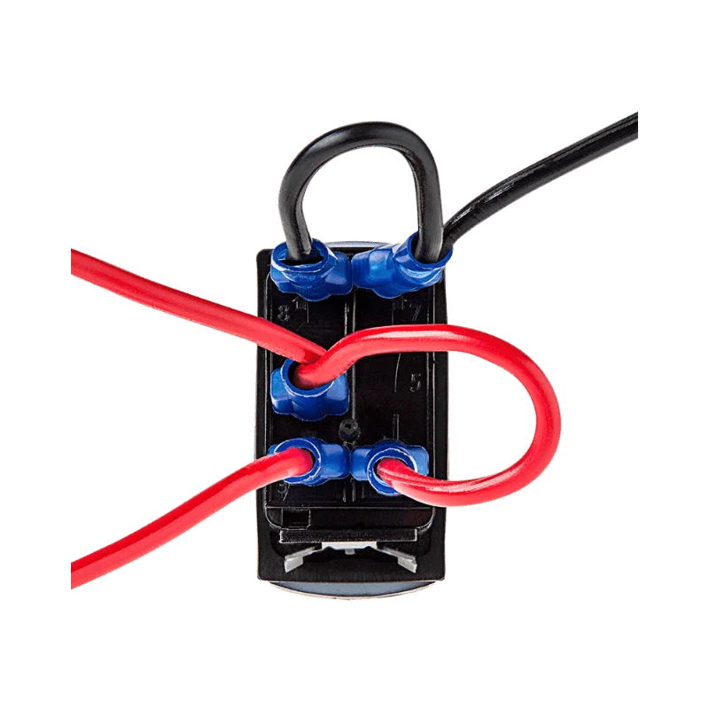 LED Rocker Switch w/ S&B Logo for Particle Separator