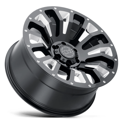 BRPNT 17X9.5 6X5.5 G-BLK-MILL 6MM