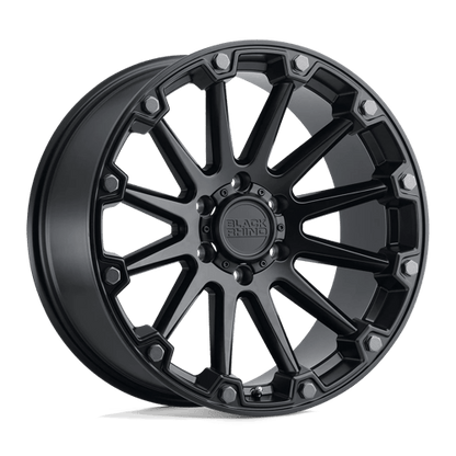 BRPNC 18X9 6X5.5 SGL-BLK-GNMTL-BLT -18MM