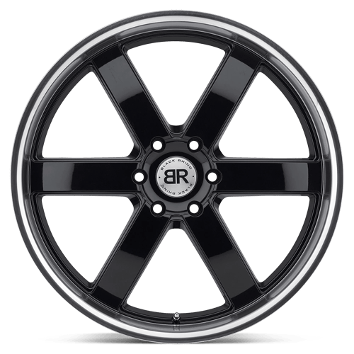 BRPND 22X9.5 6X5.5 G-BLK-MCHLP 25MM