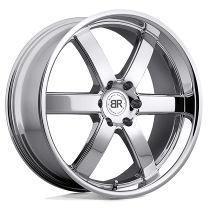 BRPND 24X10 6X135 CHROME 35MM