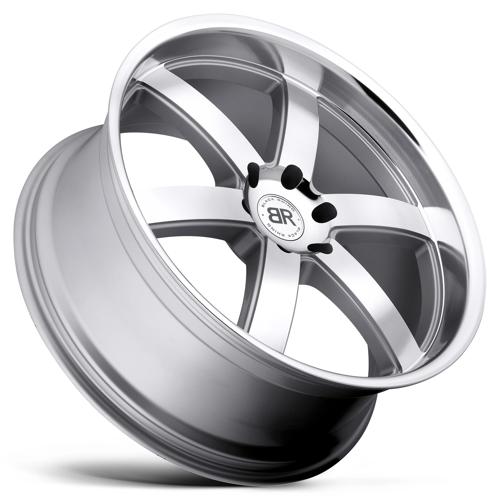 BRPND 22X9.5 6X135 SLVR-MCH 30MM