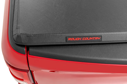 Soft Tri-Fold Bed Cover | 6'7" Bed | Chevy/GMC 1500/2500HD/3500HD (07-14)