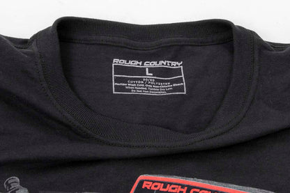 Rough Country T-Shirt | Long Sleeve | Vertex | Black | XL