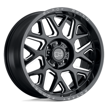 BRRPR 20X9.5 8X180 G-BLK-MILL 12MM