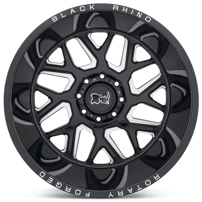BRRPR 22X14 8X180 G-BLK-MILL -76MM