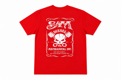 S&M Diesel Youth pullover logo t-shirts - 4 colors avail