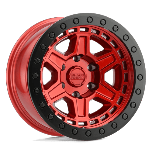 BR RENO 18X9.5 6X135 +12 87 CNDY RED BLK