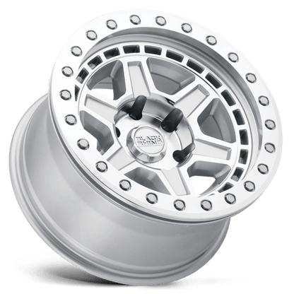 BRREN 17X8.5 5X4.5 SLVR-MIR-SLV-BLT -38MM