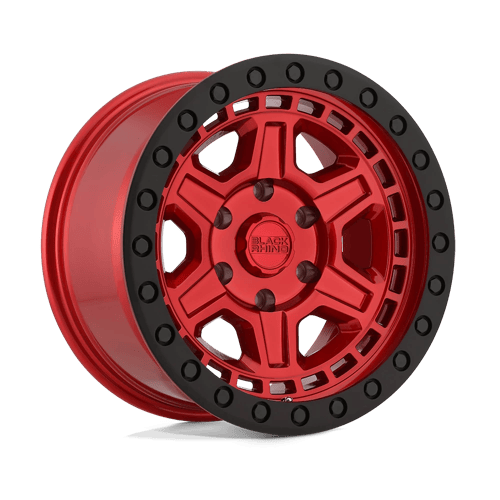 BRREN 17X8.5 6X5.5 C-RED-BLKLP 0MM