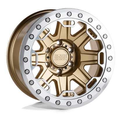 BRRFT 17X8.5 8X170 M-GOLD-MCH -38MM