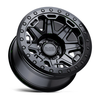 BRRFT 17X8.5 6X135 M-BLK-BLK-BLTS 0MM