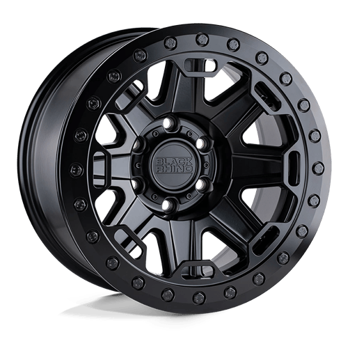 BRRFT 17X8.5 5X4.5 M-BLK-BLK-BLTS -38MM
