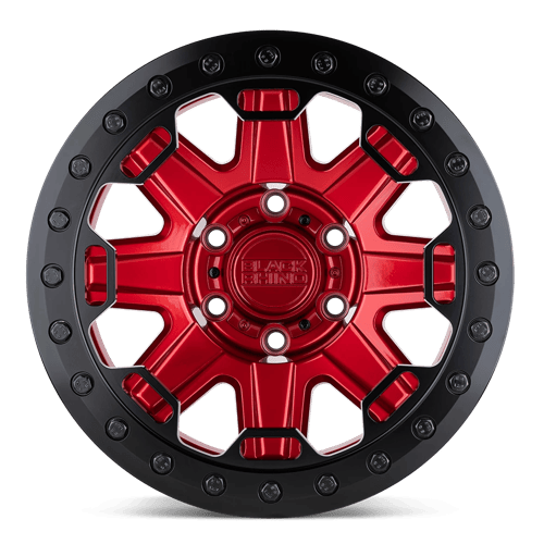 BRRFT 17X8.5 8X170 C-RED-BLKRG -38MM