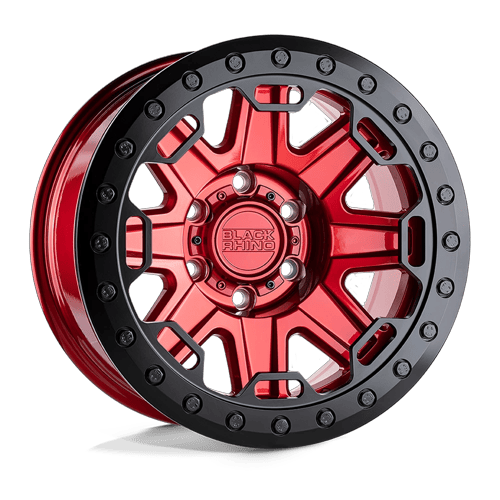 BRRFT 17X8.5 8X6.5 C-RED-BLKRG -38MM