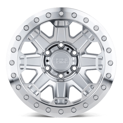 BR RIFT BL 17X8.5 6X135 +0 87 SLV MIR SS