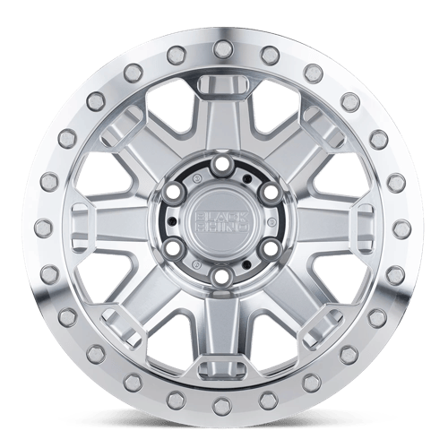 BRRFT 17X8.5 8X6.5 SLVR-MIR-SS-BLT -38MM