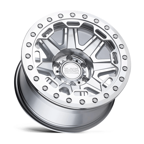 BRRFT 17X8.5 5X4.5 SLVR-MIR-SS-BLT -38MM