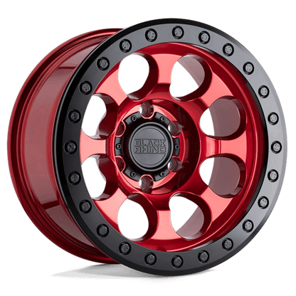 BR RIOT BL 17X8.5 6X139 +0 112 CDY RD BK