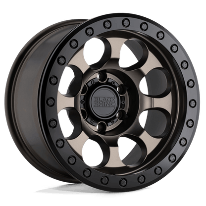 BRRIT 17X8.5 6X135 M-BRNZ-BLKBLT 0MM