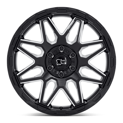 BRSKW 20X9.5 6X120 G-BLK MILL 12MM
