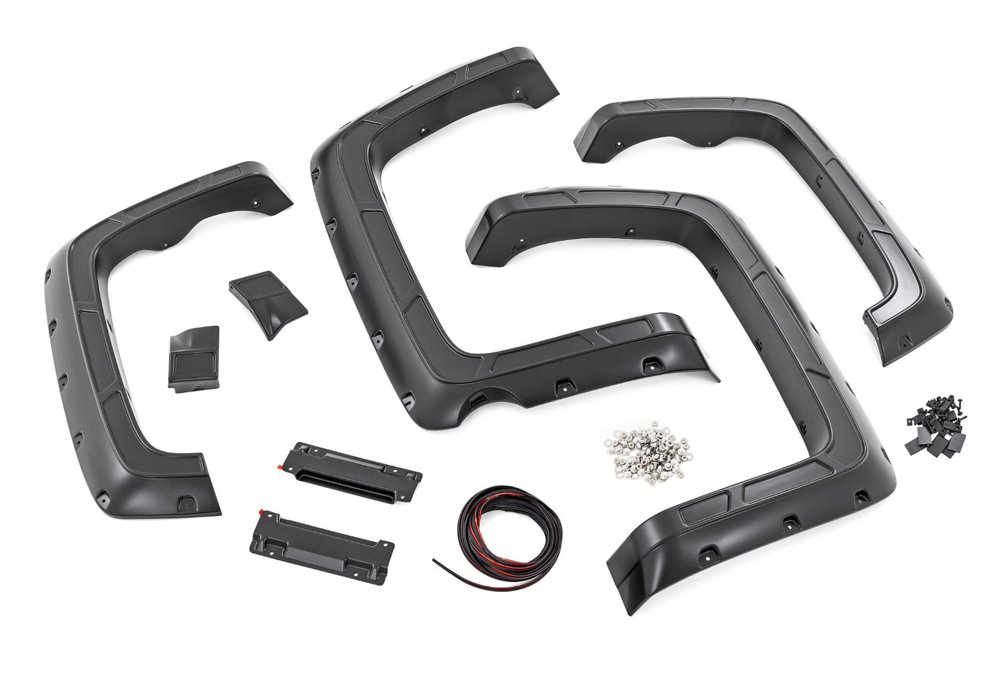 Defender Fender Flares | 5'9" Bed  | G7C Red Hot | Chevy Silverado 1500 (14-18 & Classic)