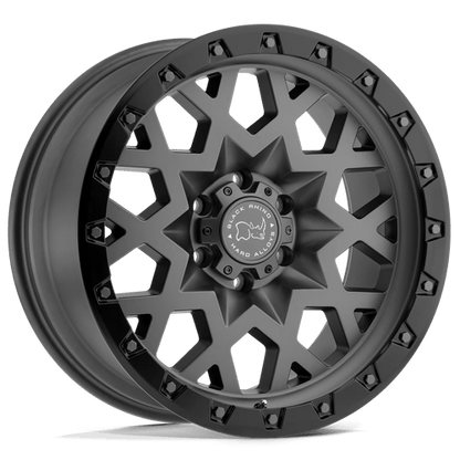 BRSPK 20X9.5 5X150 M-GNMTL-BLK-LP 12MM