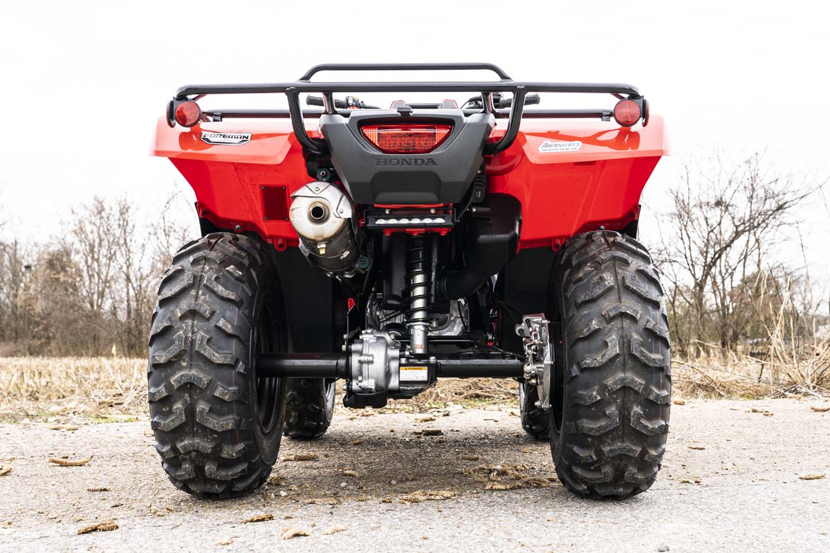 LED Light Kit | Rear Mount | 6" Black Slimline | Honda Foreman 500 