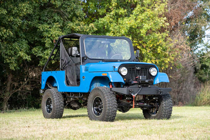 LED Light Kit | Hood Mount | 30" Black Single Row | Mahindra Roxor