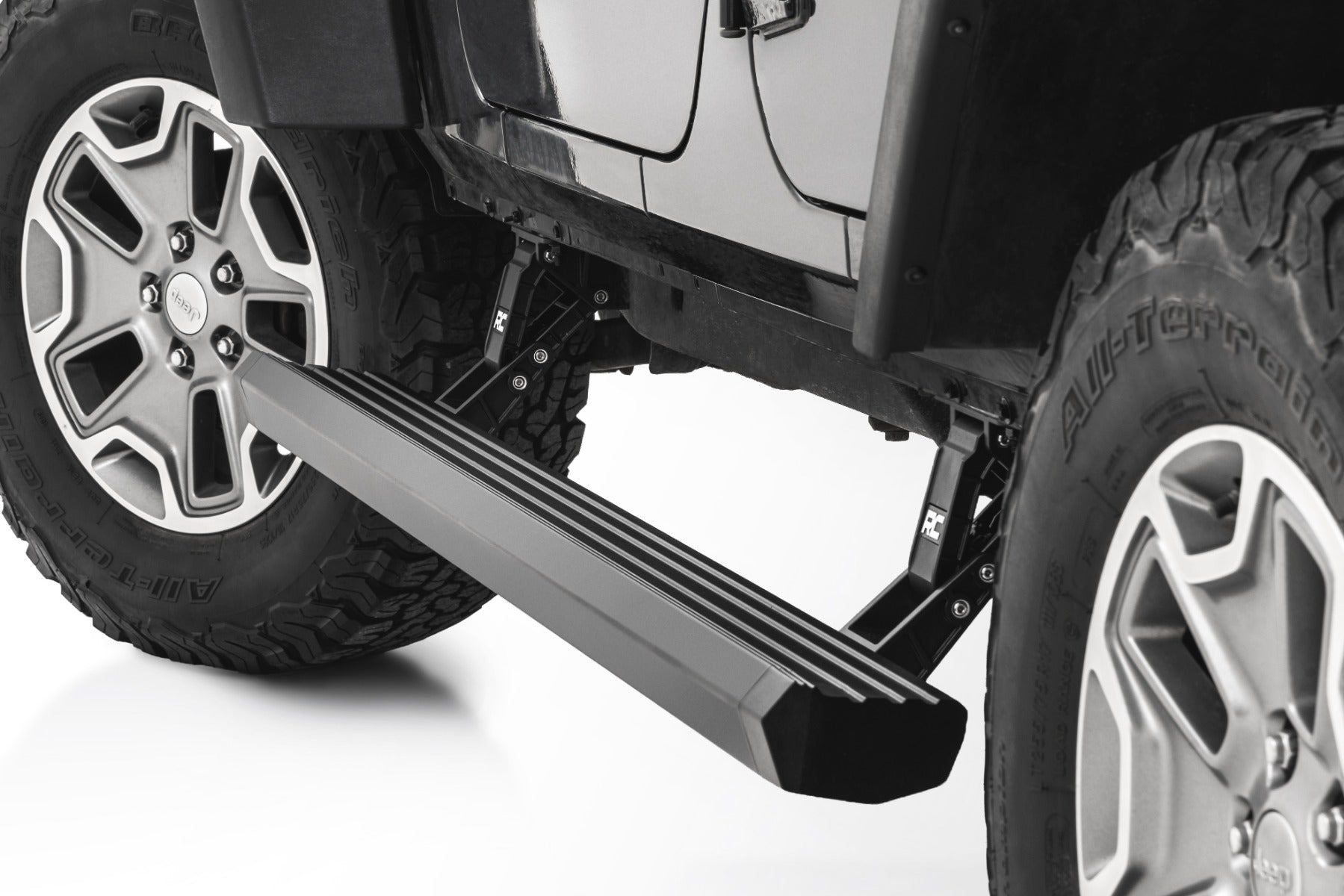 Power Running Boards | 4 Door | Jeep Wrangler Unlimited 2WD/4WD (2007-2018)