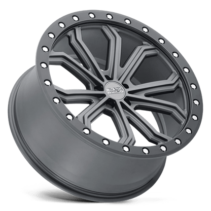 BRTBC 22X10 5X5.0 M-GNMTL-BLK-LP 30MM