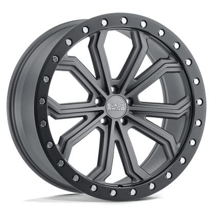 BRTBC 17X8 5X120 M-GNMTL-BLK-LP 25MM