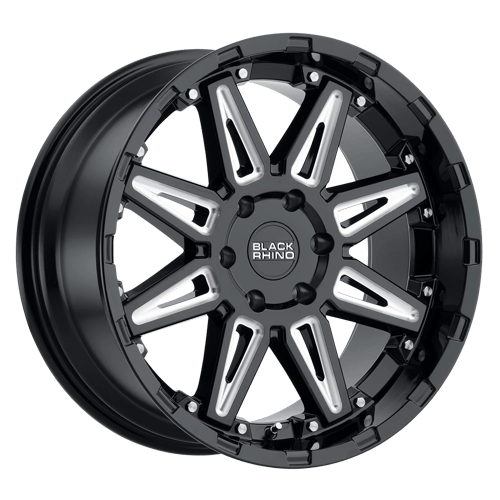 BRRSH 20X9.5 6X135 G-BLK-MILL 12MM