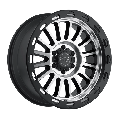 BRTAP 18X9 8X6.5 M-BLK-MCH -12MM