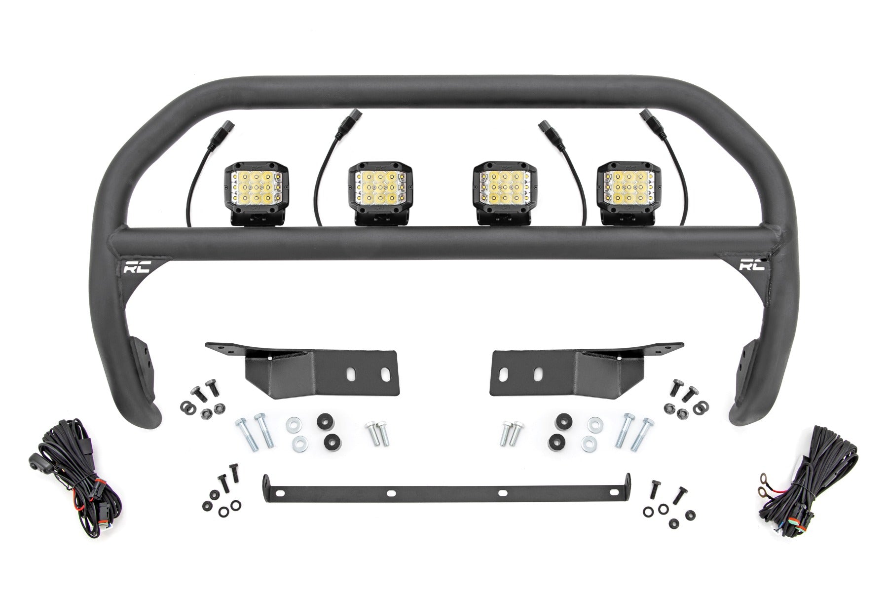 Nudge Bar | 3 Inch Wide Angle Led (x4) | Toyota Tundra 2WD/4WD (2007-2021)