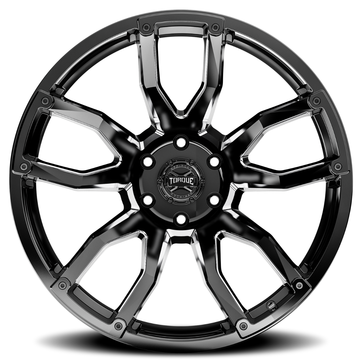 Torque Impact | Gloss Black w/Milled Accents | 20x9 | 6x5.5 | -12mm