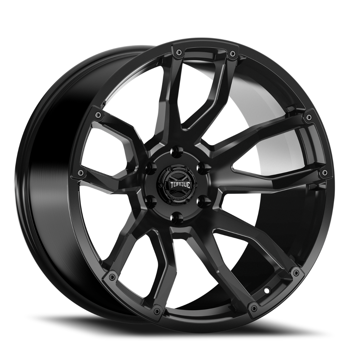 Torque Impact | Satin Black| 20x9 | 6x135 | -12mm