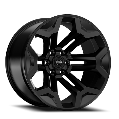 Torque Prime | Satin Black | 20x9 | 6x5.5 | -12mm