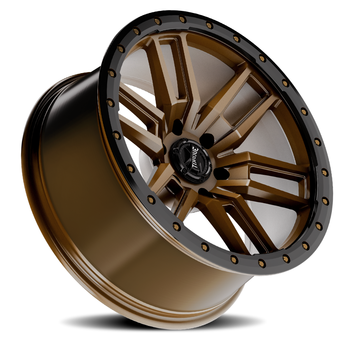 Torque Pritchett | Bronze w/Black Lip | 18x9 | 6x5.5 | -12mm