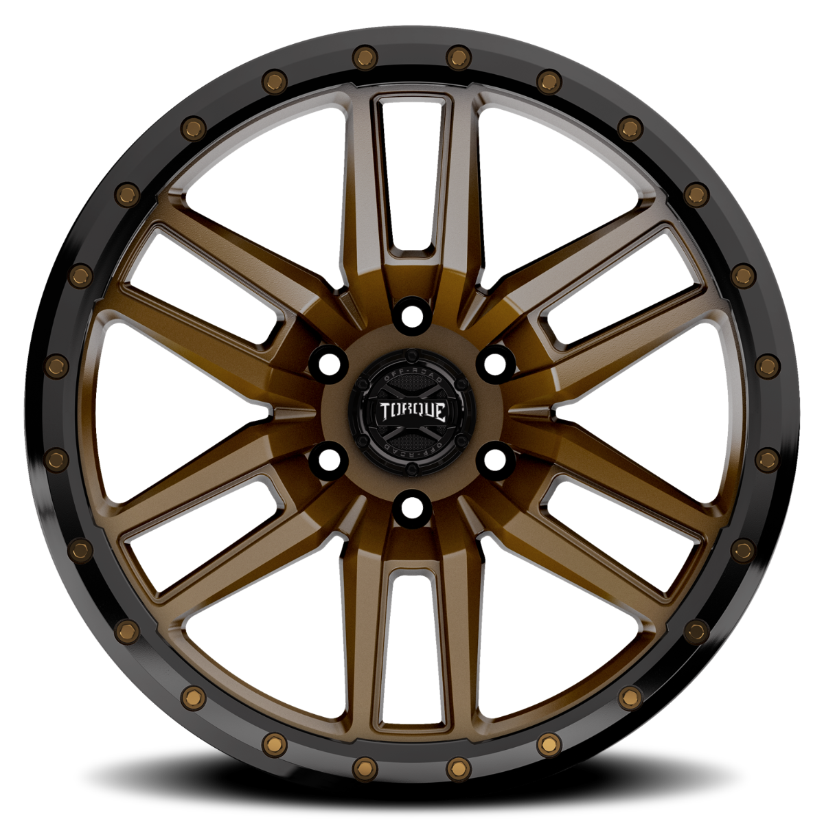 Torque Pritchett | Bronze w/Black Lip | 20x9 | 6x135 | -12mm