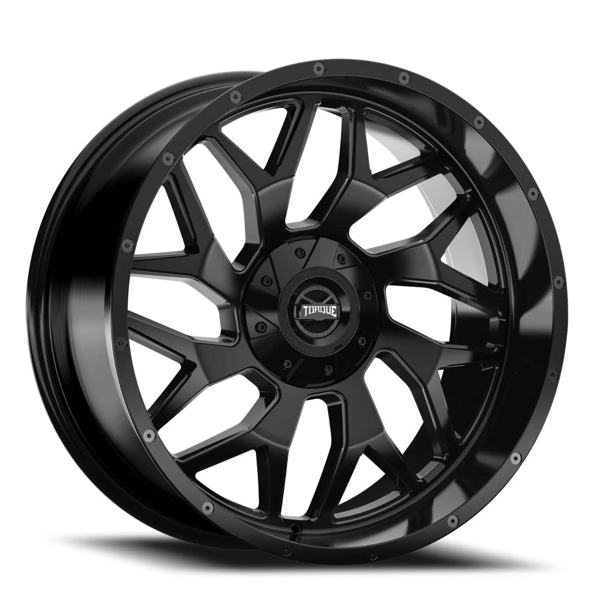 Torque Vortex | Satin Black | 20x9 | 6x5.5/6x135 | -12mm