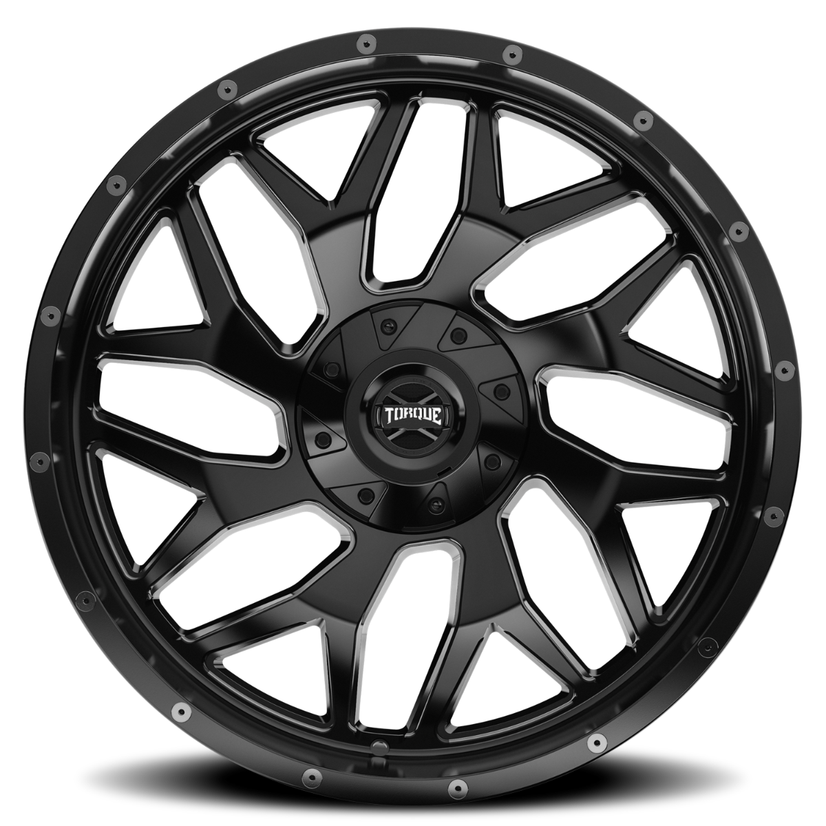Torque Vortex | Satin Black | 20x9 | 6x5.5/6x135 | -12mm